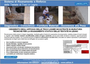 risanamento testate travi in legno