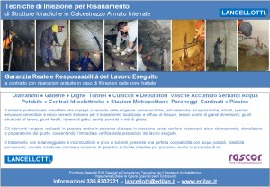 tecniche di iniezione per risanamento